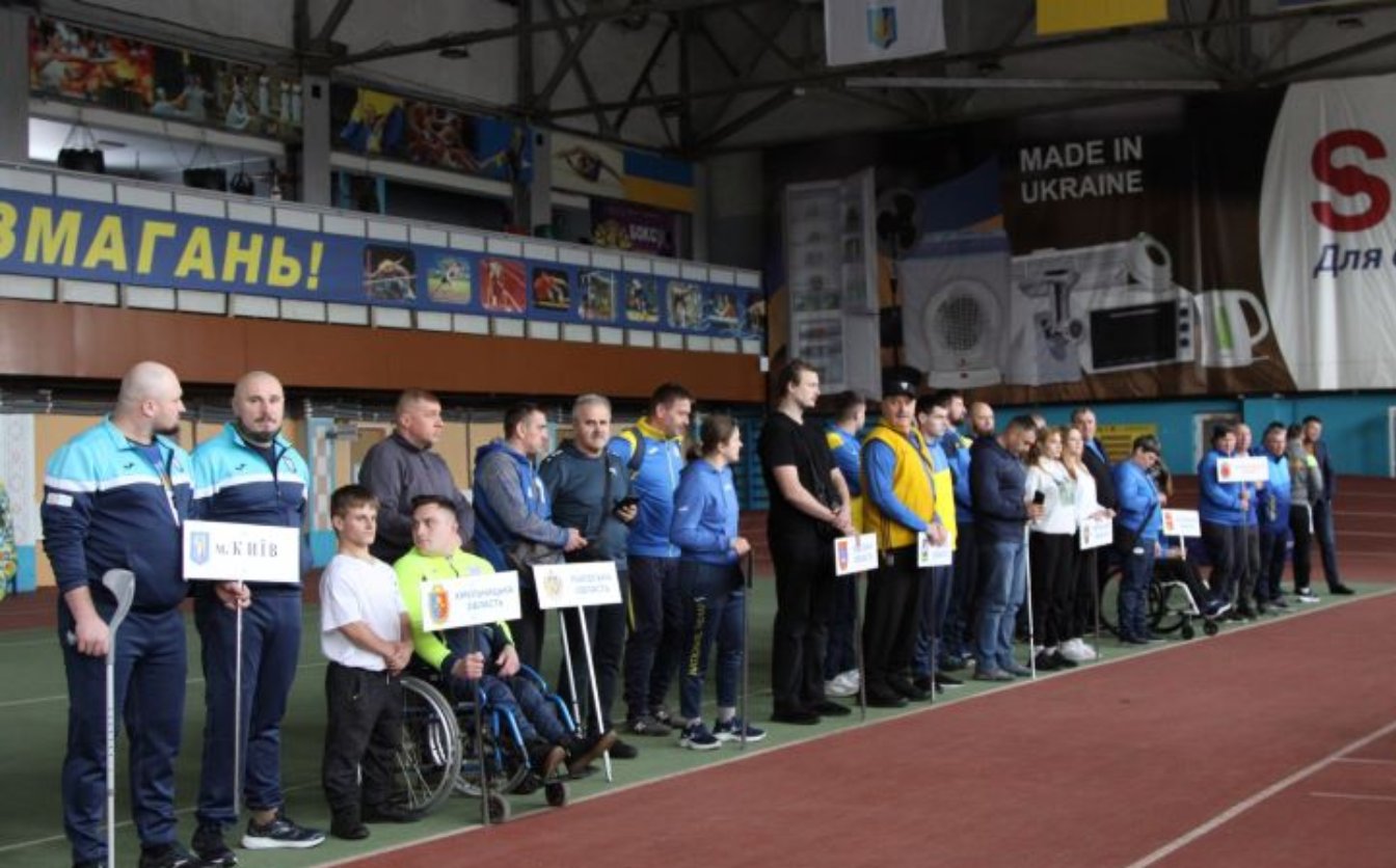 На Черкащині пройшов чемпіонат з пара легкоатлетичних метань у приміщенні