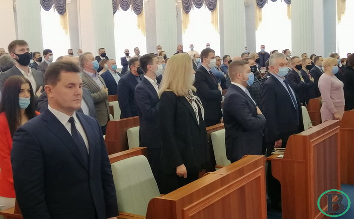 Новообрані депутати облради склали присягу (ФОТО)
