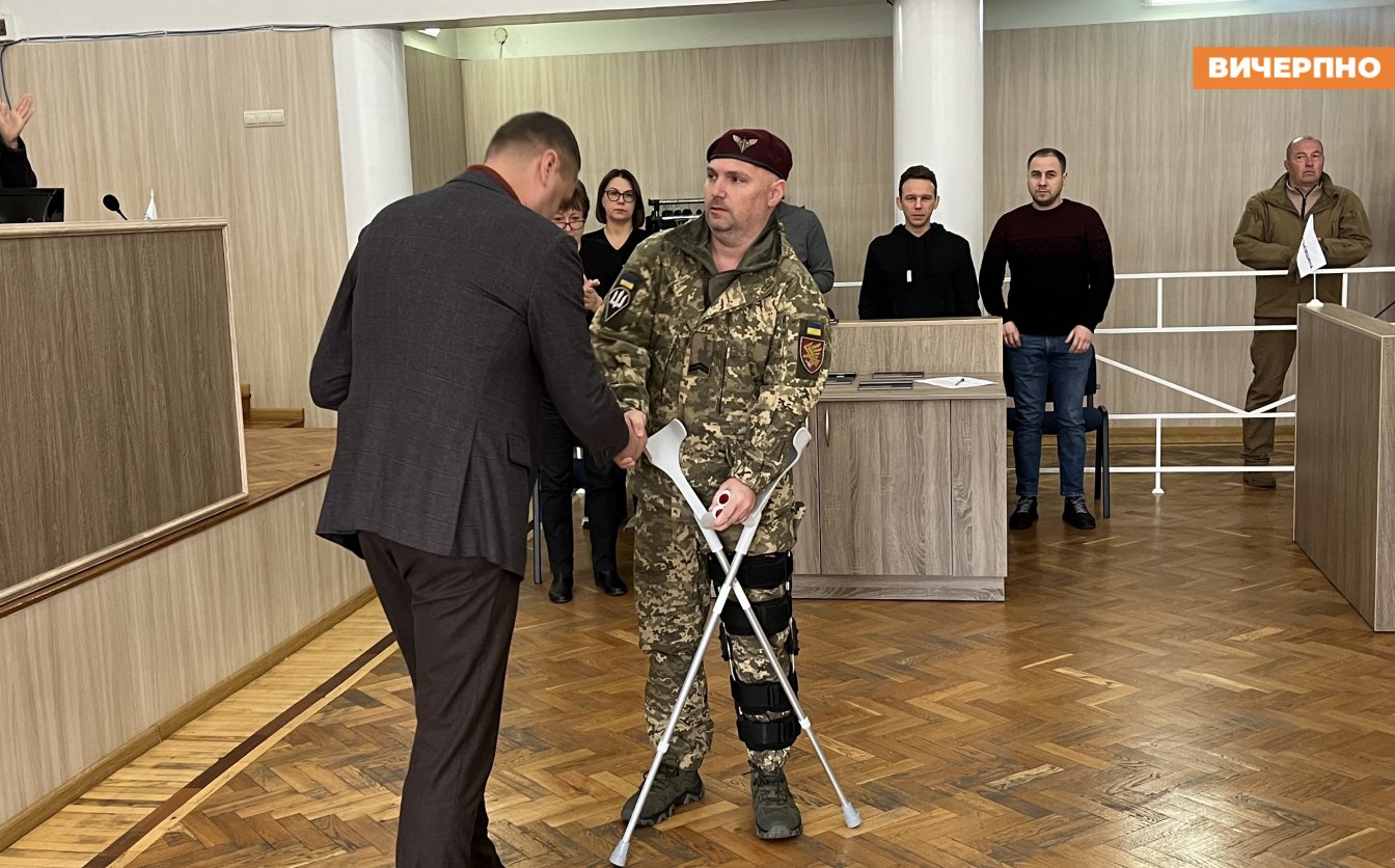 Відзнакою «За мужність і героїзм» нагородили молодшого сержанта з Черкас