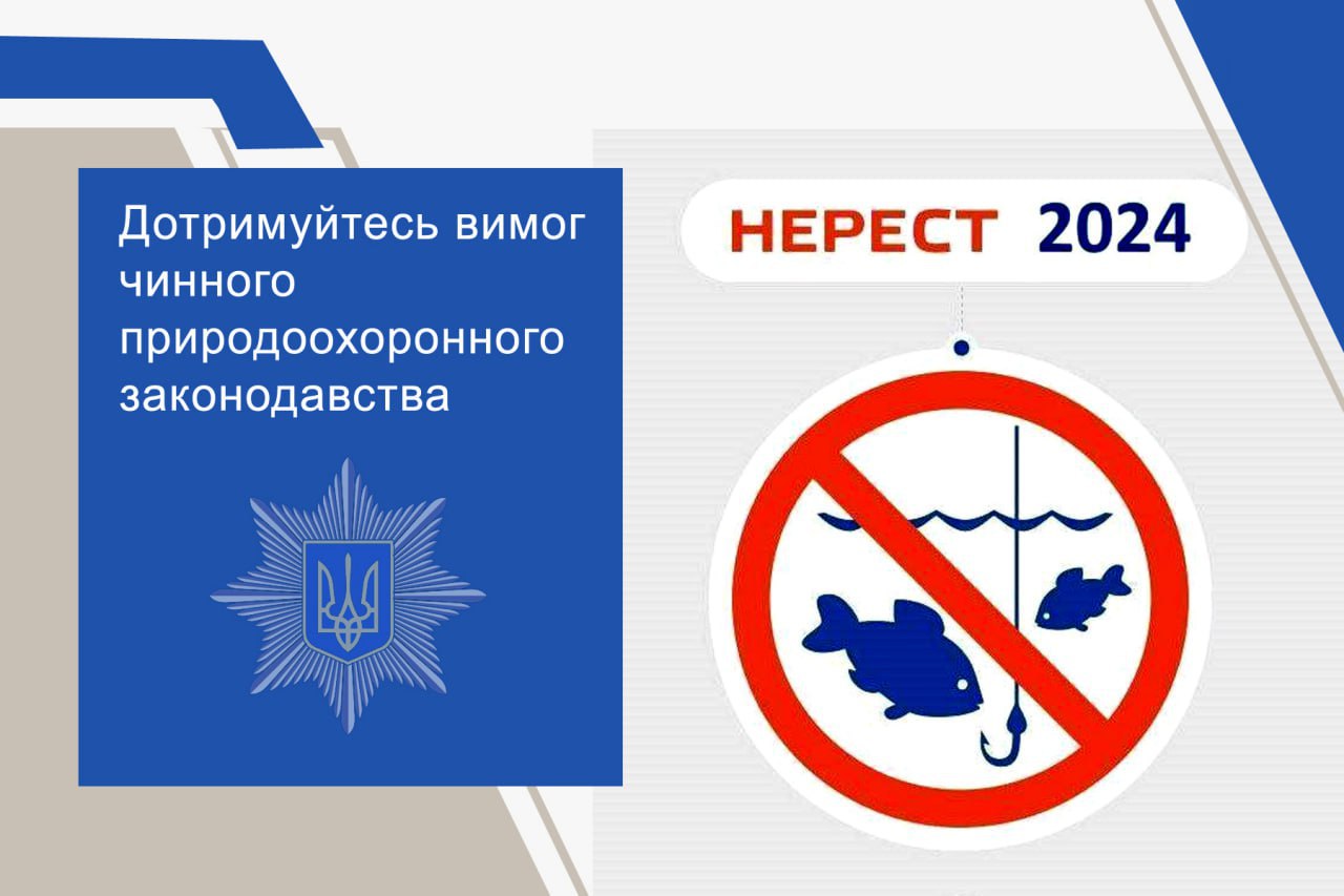У період нерестової заборони черкащани незаконно наловили риби на понад вісім мільйонів гривень