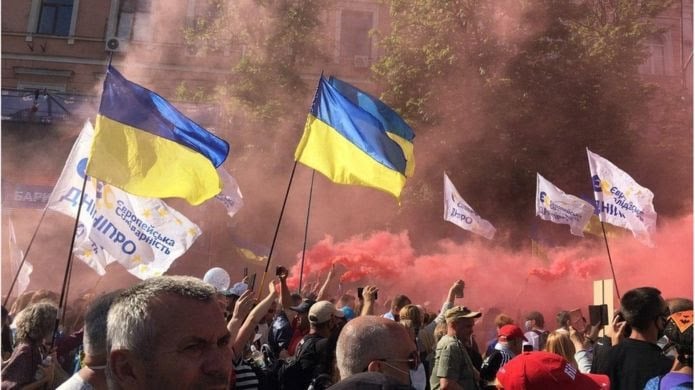 Ні – політичним переслідуванням: черкащани у столиці втретє підтримали Петра Порошенка
