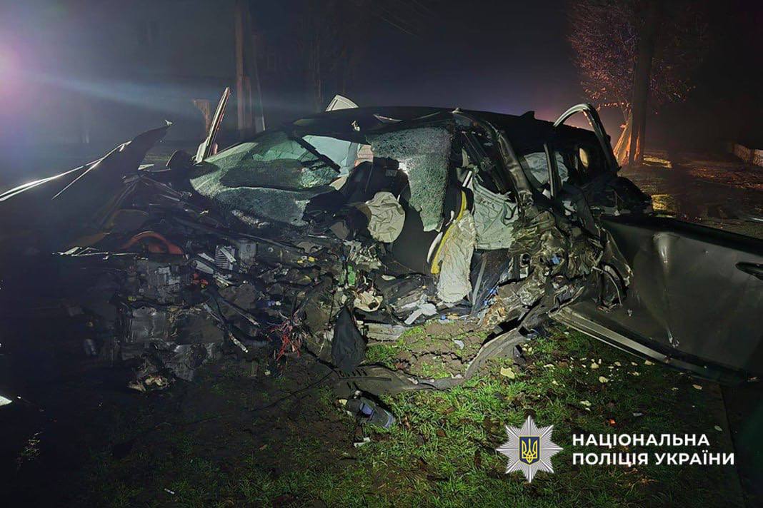 У Золотоноші в ДТП загинув чоловік, двоє пасажирів госпіталізовані (ФОТО)