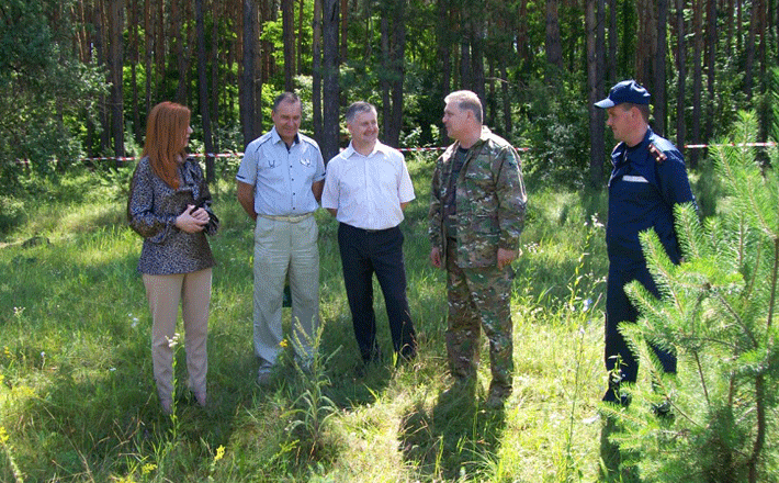 Смілянські лісівники спільно з рятувальниками відпрацьовували навики гасіння лісових пожеж