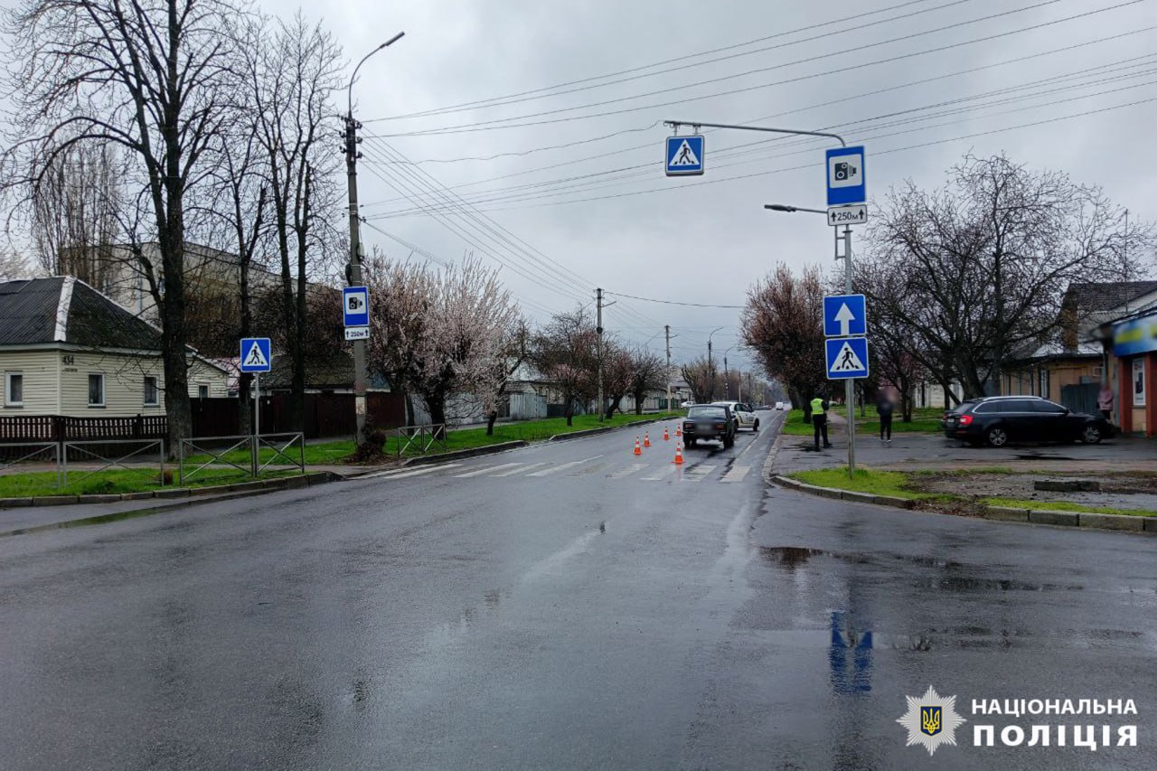 У Черкасах водій авто скоїв наїзд на дитину