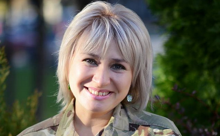 Бог нам дав цю землю, і ми маємо її захистити, – військовий капелан Лора Когут