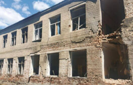 російський БпЛА пошкодив ліцей в Звенигородському районі