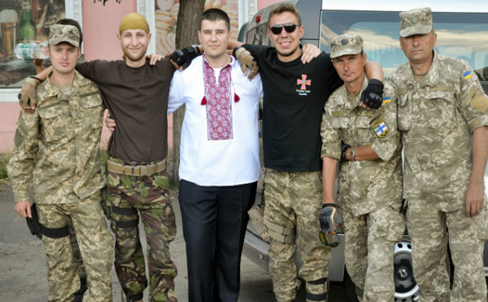 Голова студради одного з черкаських університетів – активний учасник волонтерських акцій на Сході України