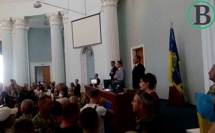 Депутати облради підтримали звернення про звільнення Залоги
