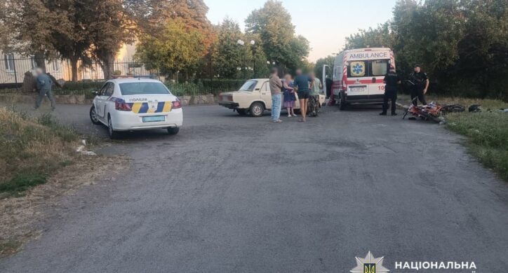 Двоє неповнолітніх травмувалися під час ДТП у Тальному