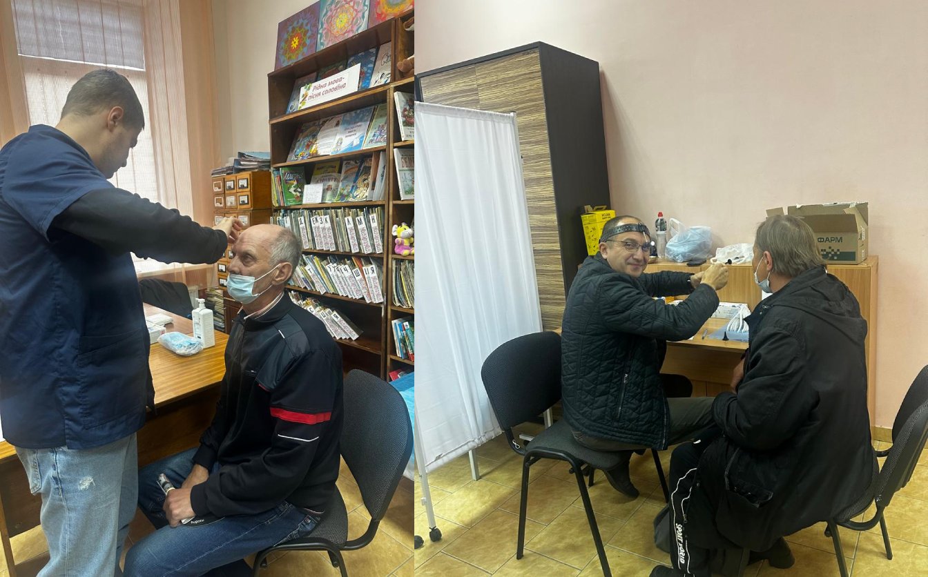 Медики Черкаської обласної лікарні обстежили жителів Чернігівщини